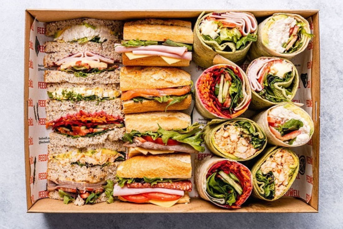 gourmet sandwich catering for offices in sydney, melbourne and brisbane