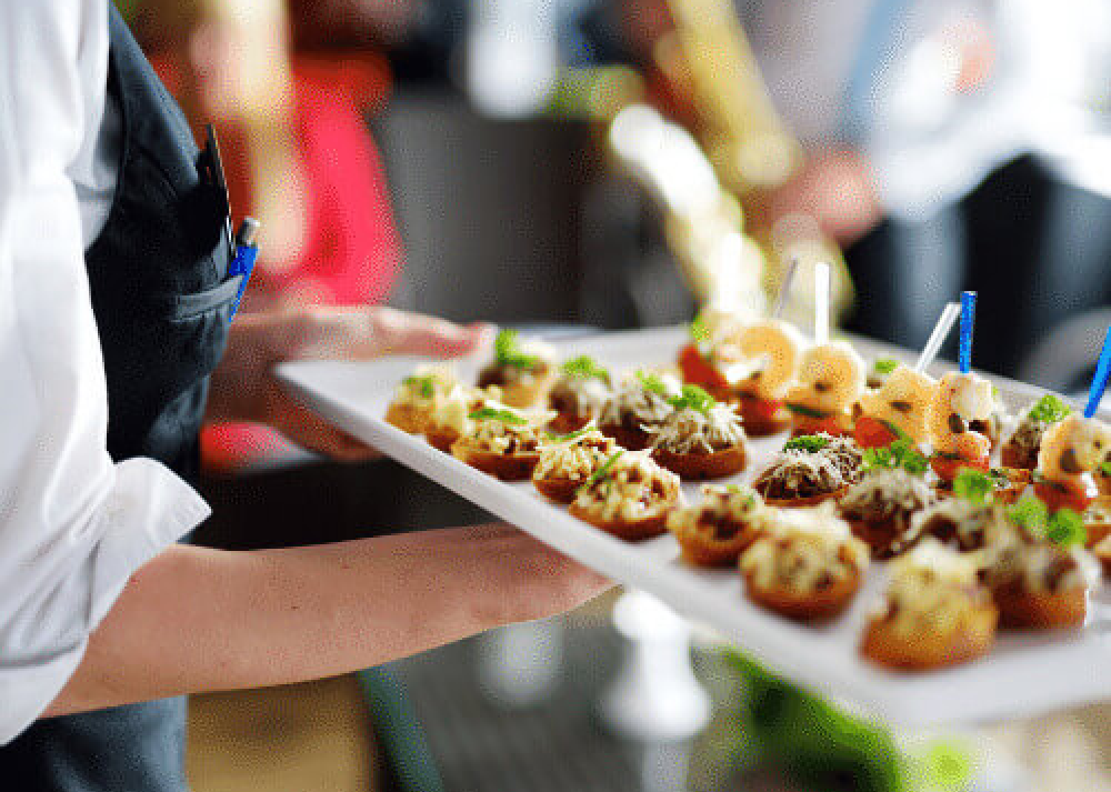 finger food catering for private and corporate events by local caterers