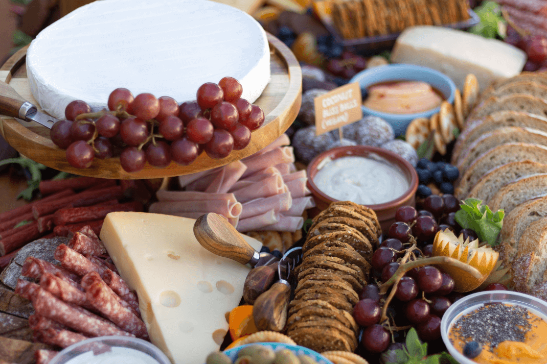grazing tables and platters by local caterers near you